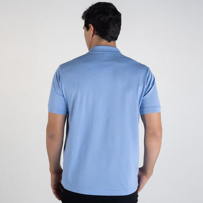 Camiseta Tipo Polo Lila LC - Norva Select