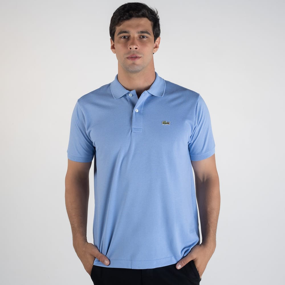 Camiseta Tipo Polo Lila LC - Norva Select