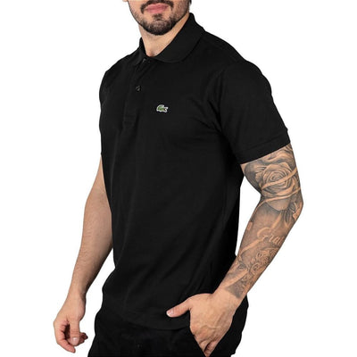 Camiseta Tipo Polo Negra LC - Norva Select