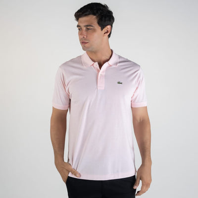 Camiseta Tipo Polo Rosa Pastel LC - Norva Select