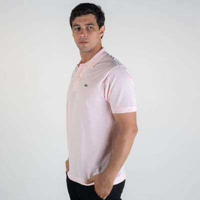 Camiseta Tipo Polo Rosa Pastel LC - Norva Select
