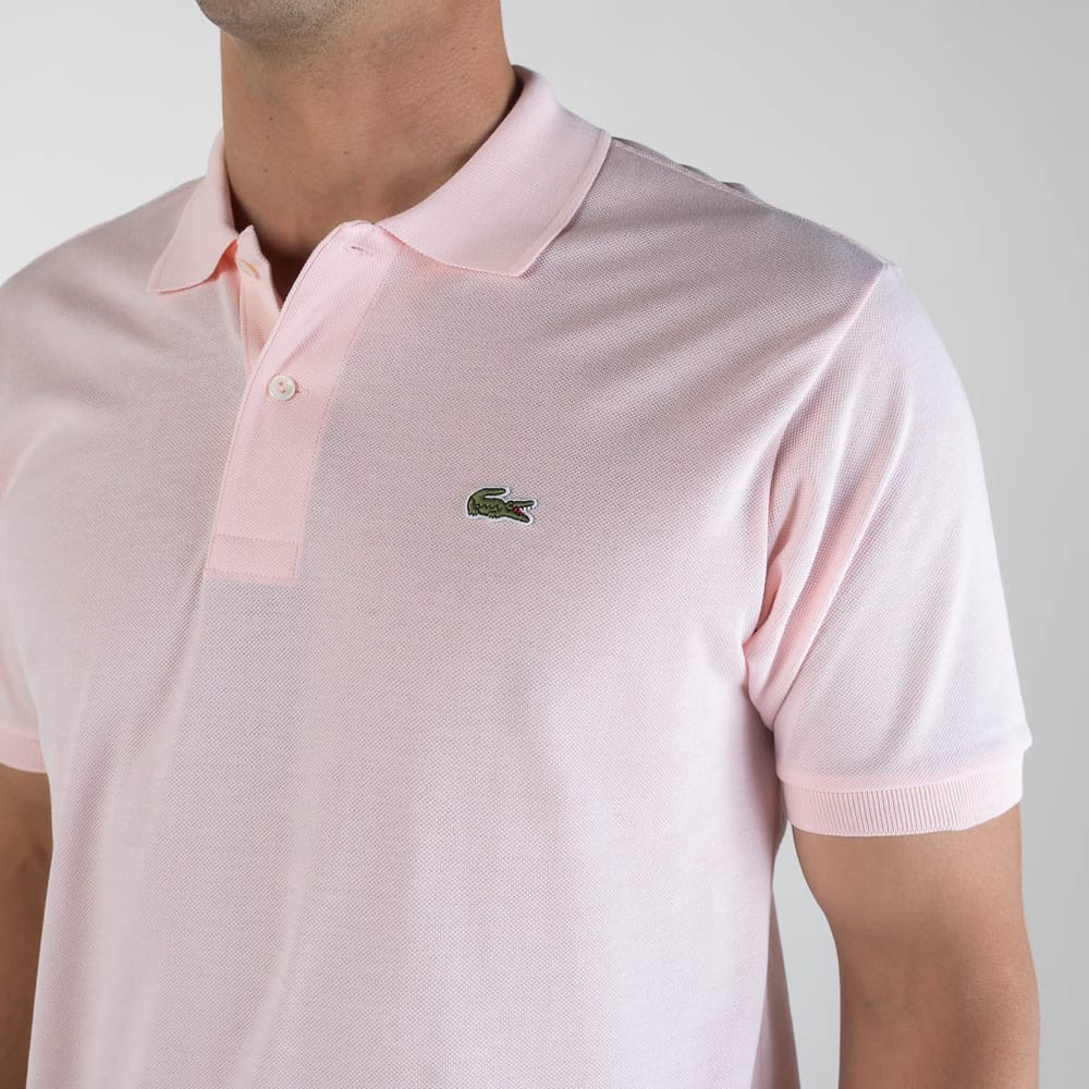 Camiseta Tipo Polo Rosa Pastel LC - Norva Select