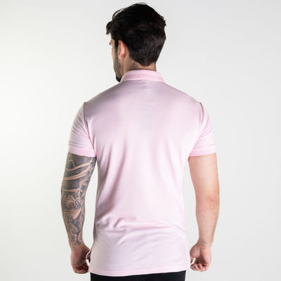 Camiseta Tipo Polo Rosada Clasica - Norva Select