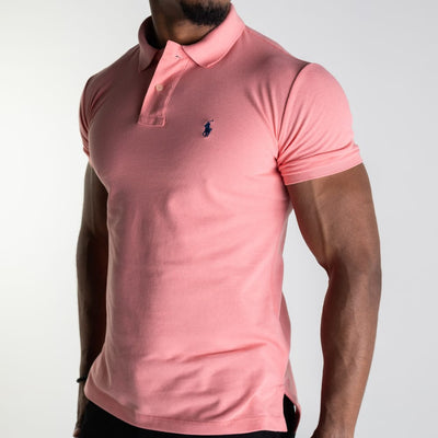 Camiseta Tipo Polo Salmon Clasica - Norva Select