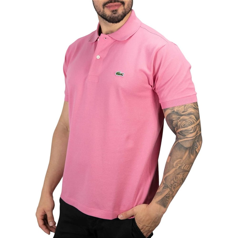 Camiseta Tipo Polo Salmon LC - Norva Select