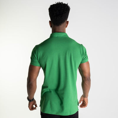 Camiseta Tipo Polo Verde Brasil Clasica - Norva Select