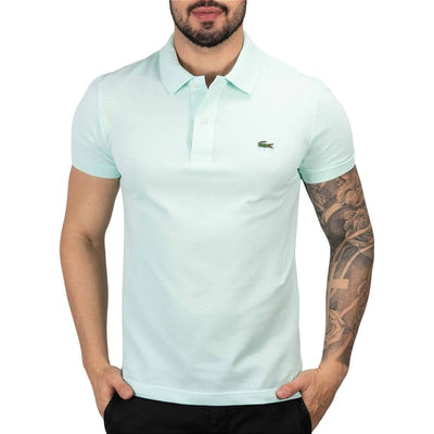 Camiseta Tipo Polo Verde Menta LC - Norva Select