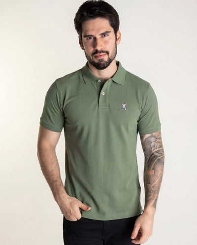 Camiseta Tipo Polo Verde Militar PB - Norva Select