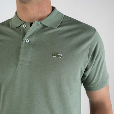 Camiseta Tipo Polo Verde Oliva LC - Norva Select