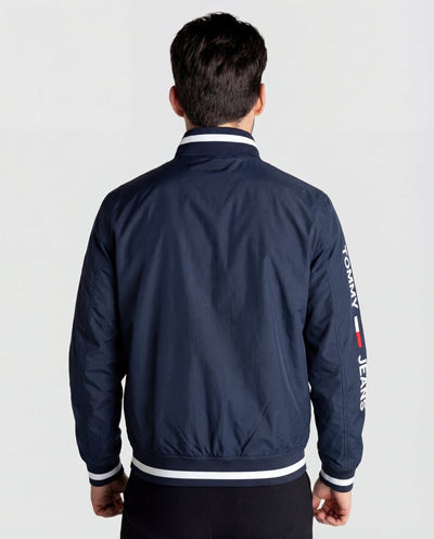 Chaqueta Cortavientos Hombre Azul Petroleo - Norva Select
