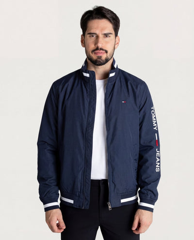 Chaqueta Cortavientos Hombre Azul Petroleo - Norva Select