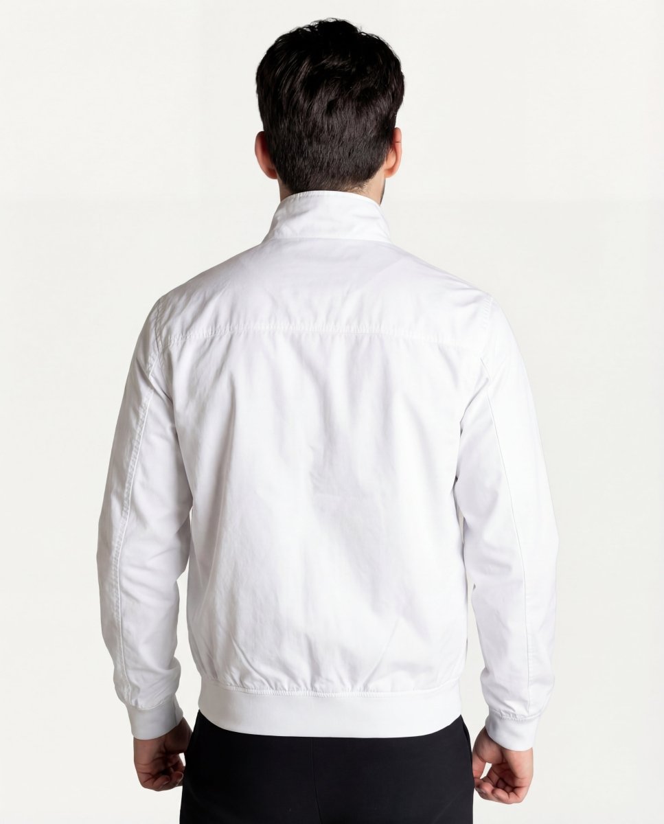 Chaqueta Cortavientos Hombre Blanca - Norva Select