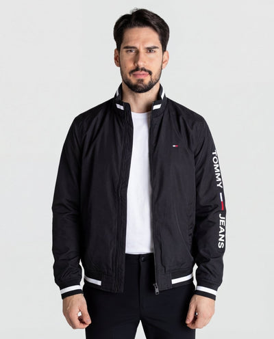 Chaqueta Cortavientos Hombre Denni Negra - Norva Select