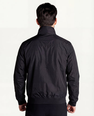 Chaqueta Cortavientos Hombre Denni Negra - Norva Select