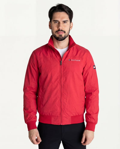 Chaqueta Cortavientos Hombre Roja Jeans - Norva Select