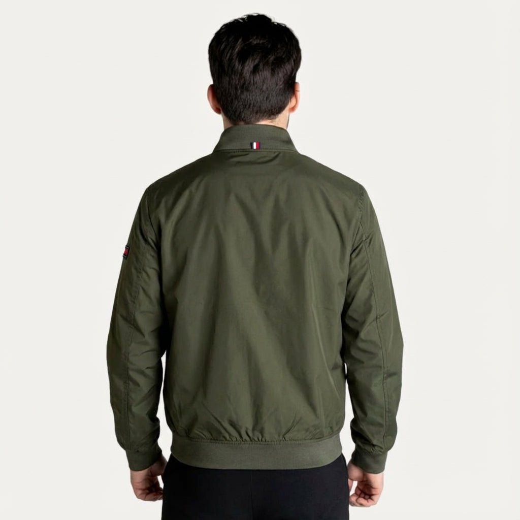 Chaqueta Cortavientos Hombre Verde Militar - Norva Select