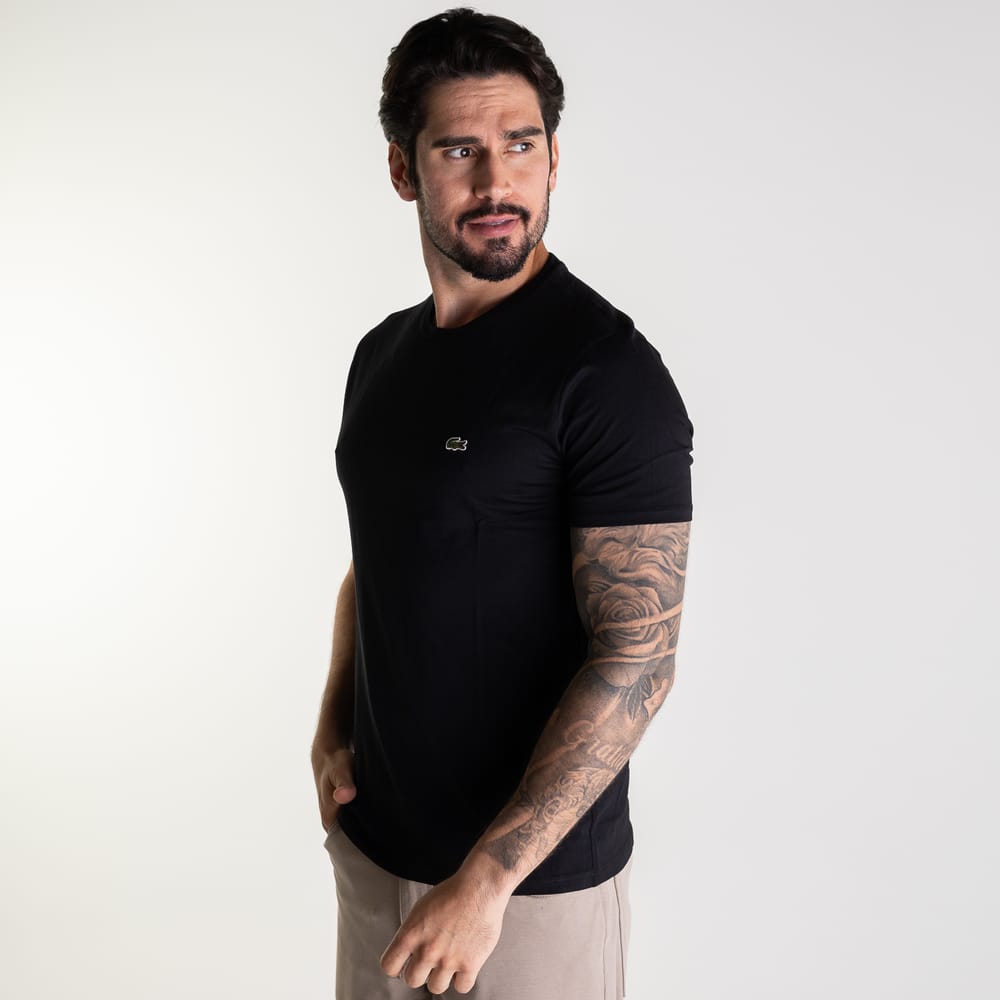 Camiseta Basica Negra LC