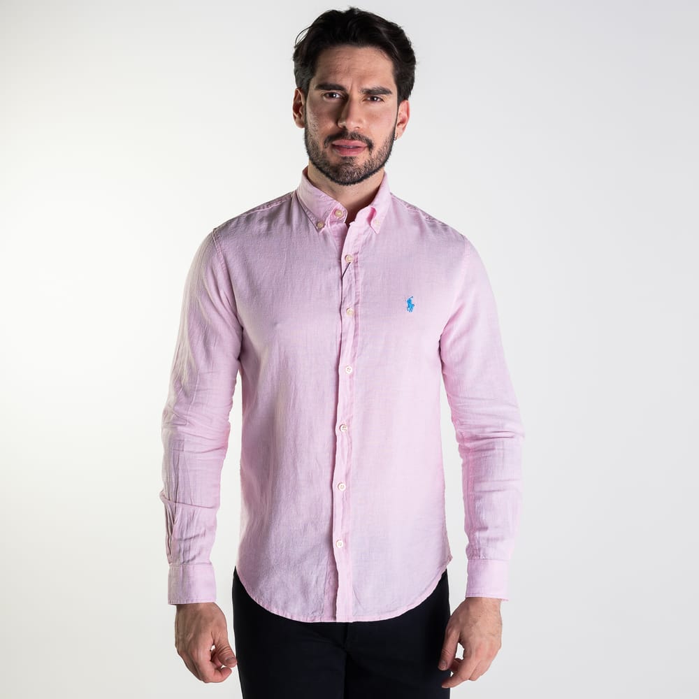Camisa Rosada Lino