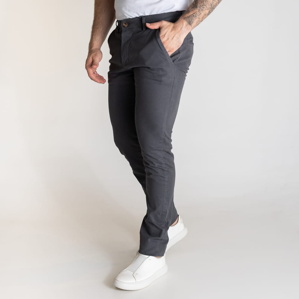 Pantalon Gris Oscuro RL