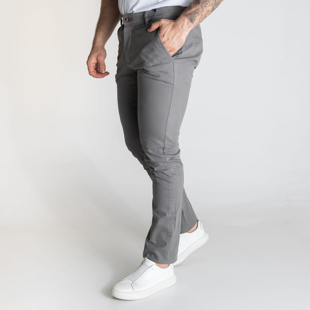 Pantalon Gris Claro RL