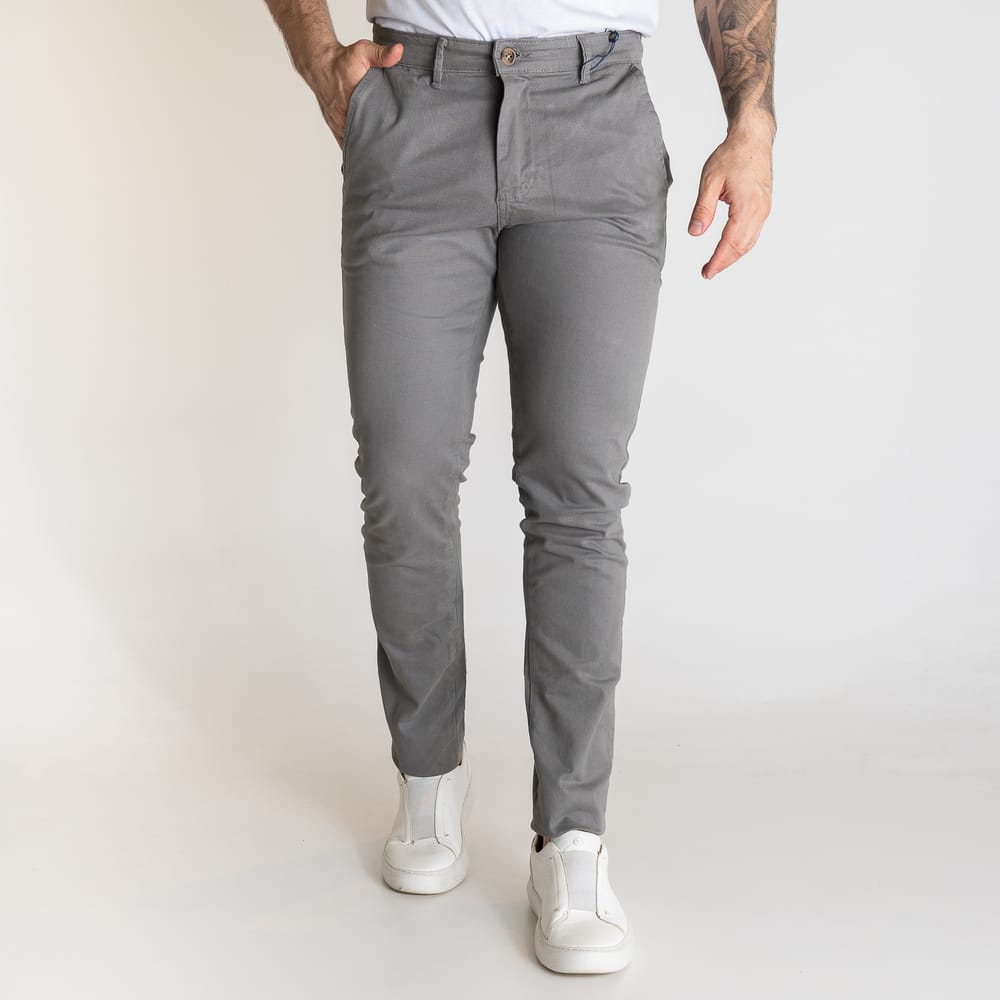 Pantalon Gris Claro RL