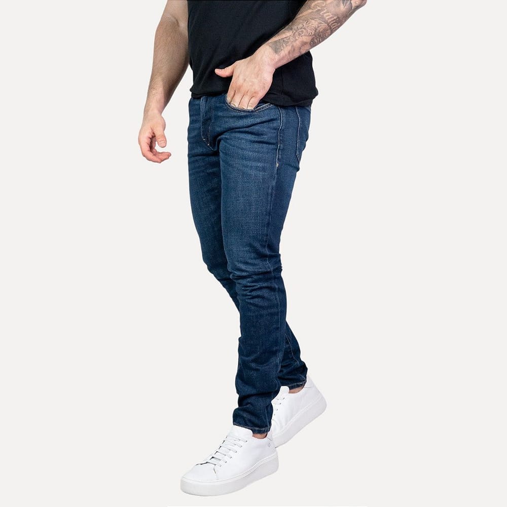Jean DS D - Strukt Azul Dark - Norva Select