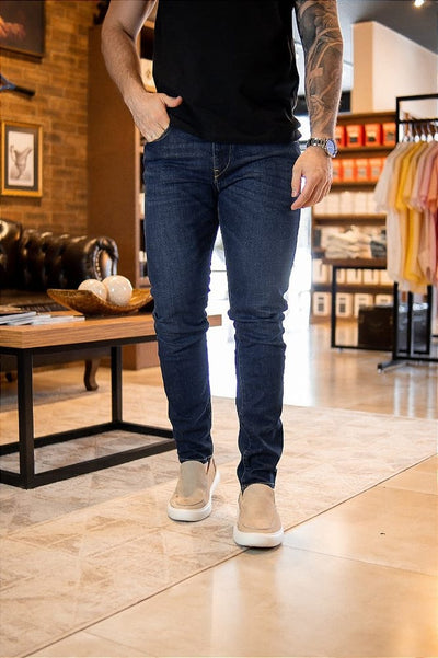 Jean DS D - Strukt Azul Dark - Norva Select