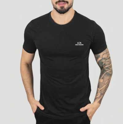 Camiseta Basica Negra AIX