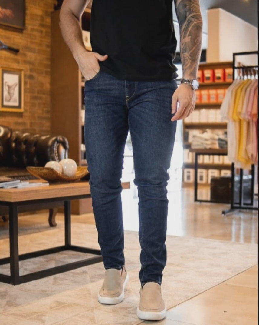 Jean DS D-Strukt Azul Dark