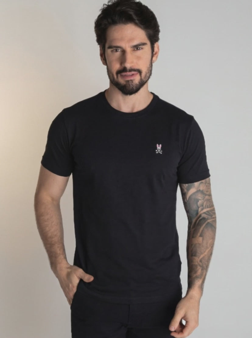 Cargar video: Camiseta Basica Negra PB
