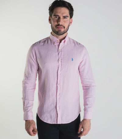 Camisa Rosada Lino