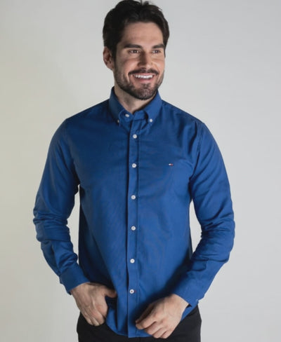 Camisa Hombre TM Azul Rey