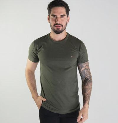 Camiseta Basica Verde Militar TM