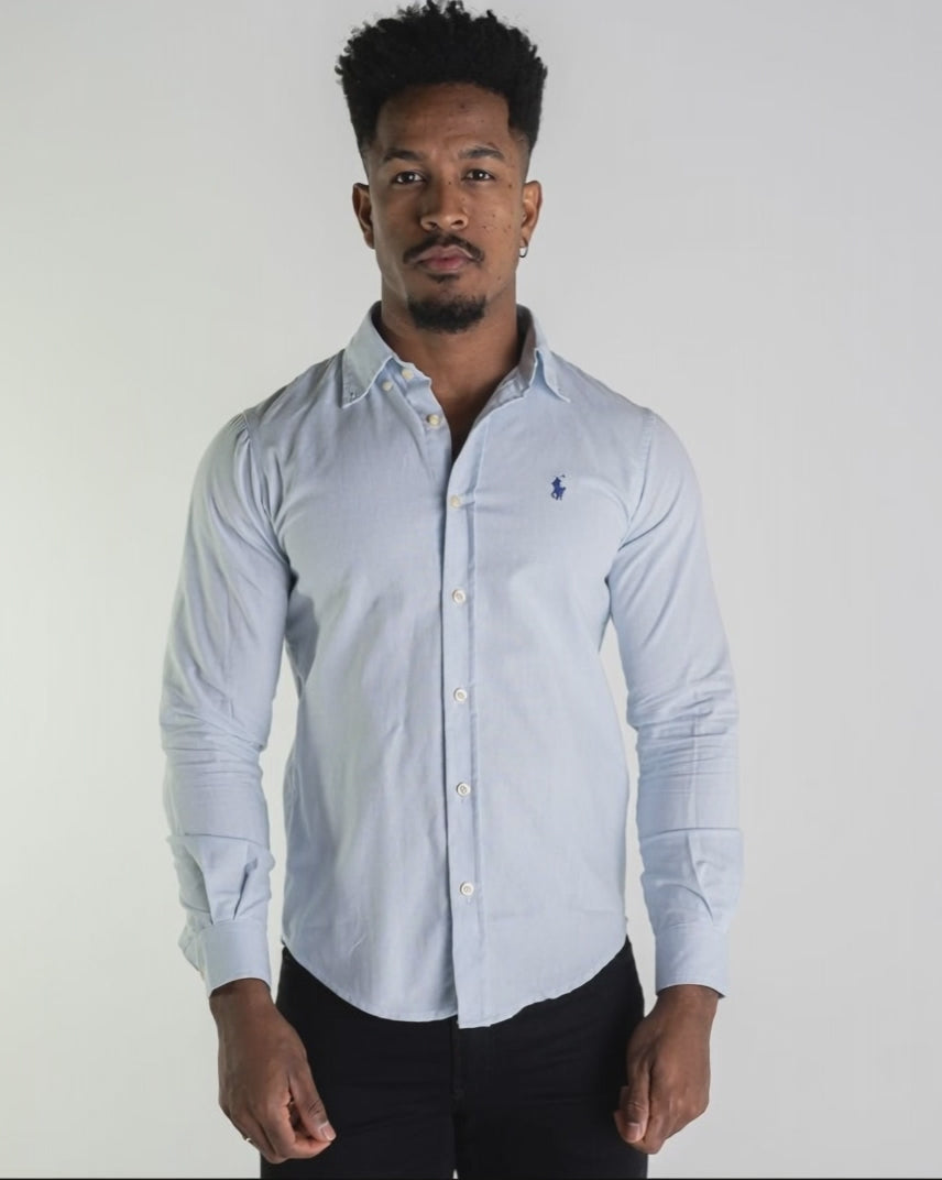 Camisa Hombre Marino Clásica