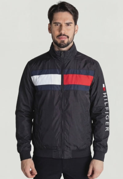 Chaqueta Cortavientos Hombre Negra