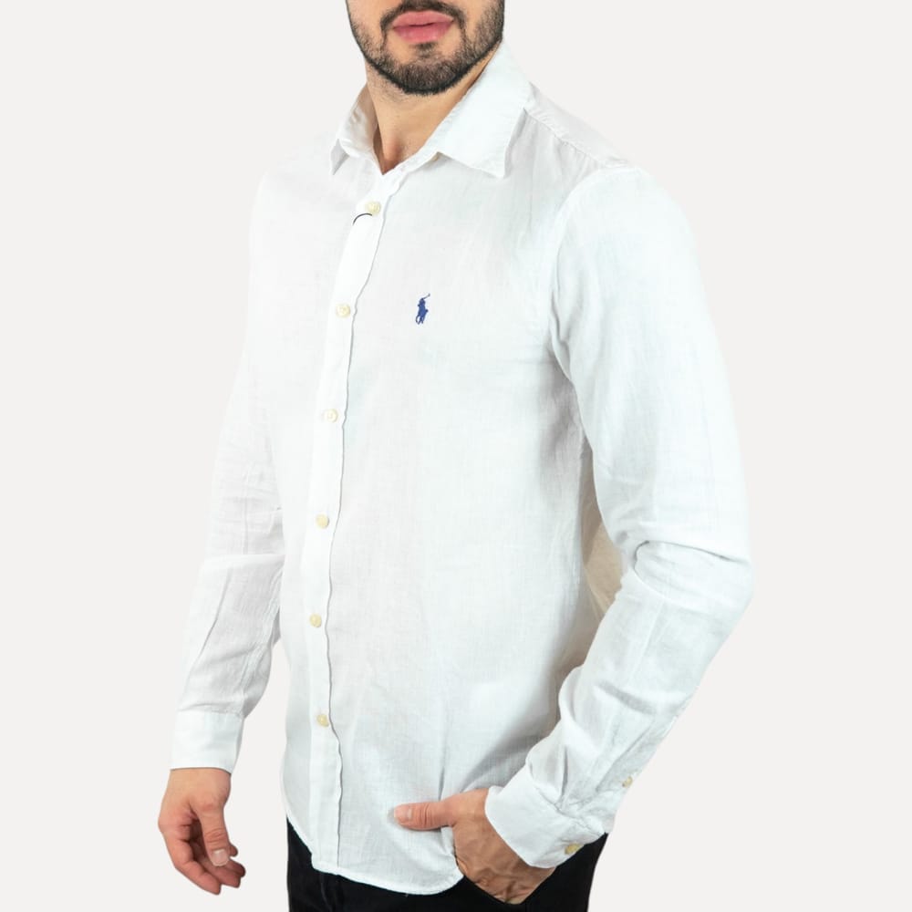 Camisa Blanca Lino
